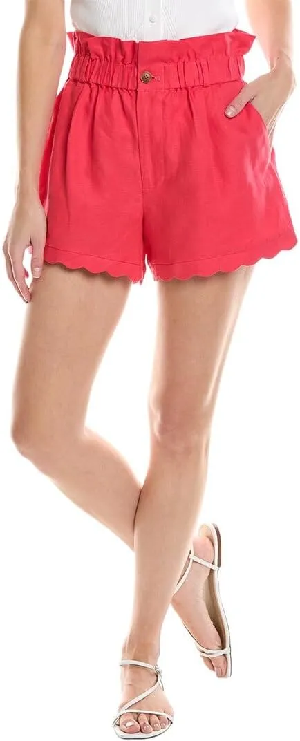 7 For All Mankind Women's Paperbag Tailored Short