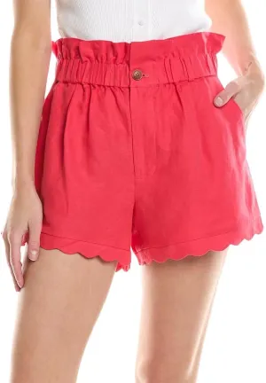 7 For All Mankind Women's Paperbag Tailored Short