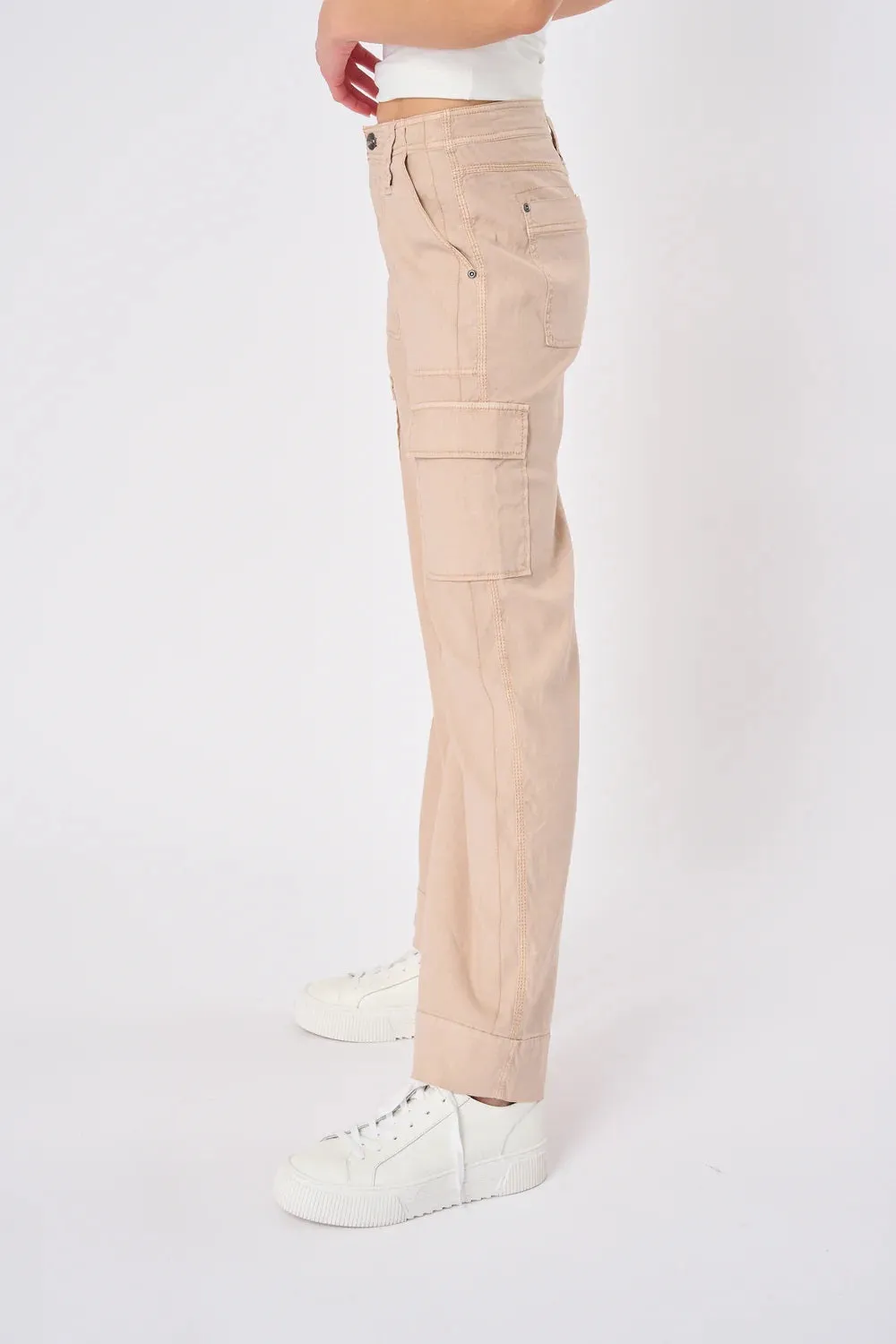 Ally Cargo Pant - Natural Sand
