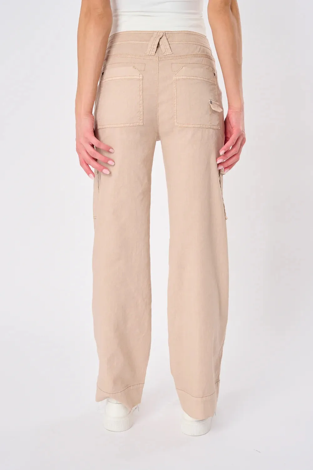 Ally Cargo Pant - Natural Sand