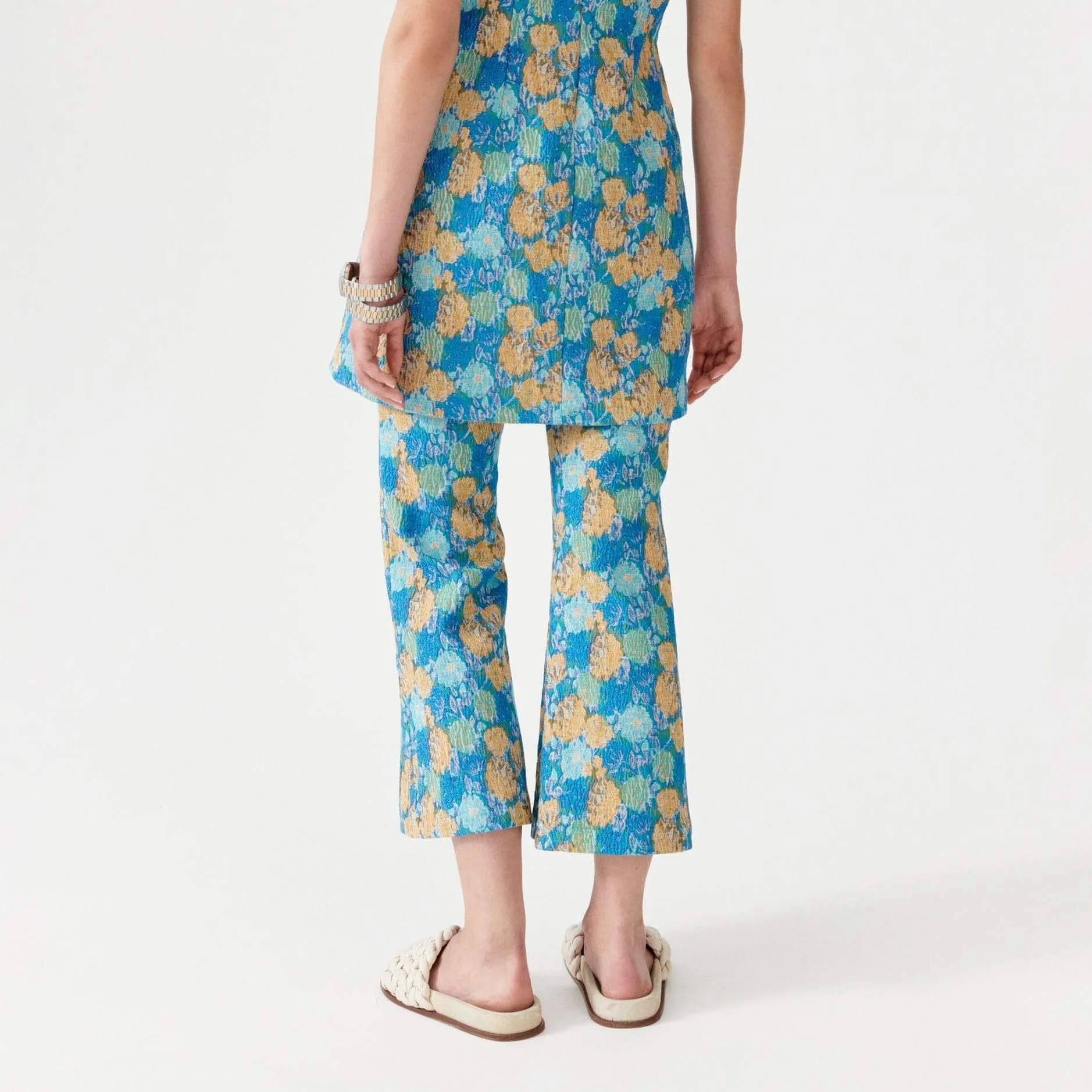 Baum Und Pferdgarten Naya Trousers in Blue Green