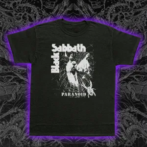 Black Sabbath Paranoid Spider Slim Fit Tee