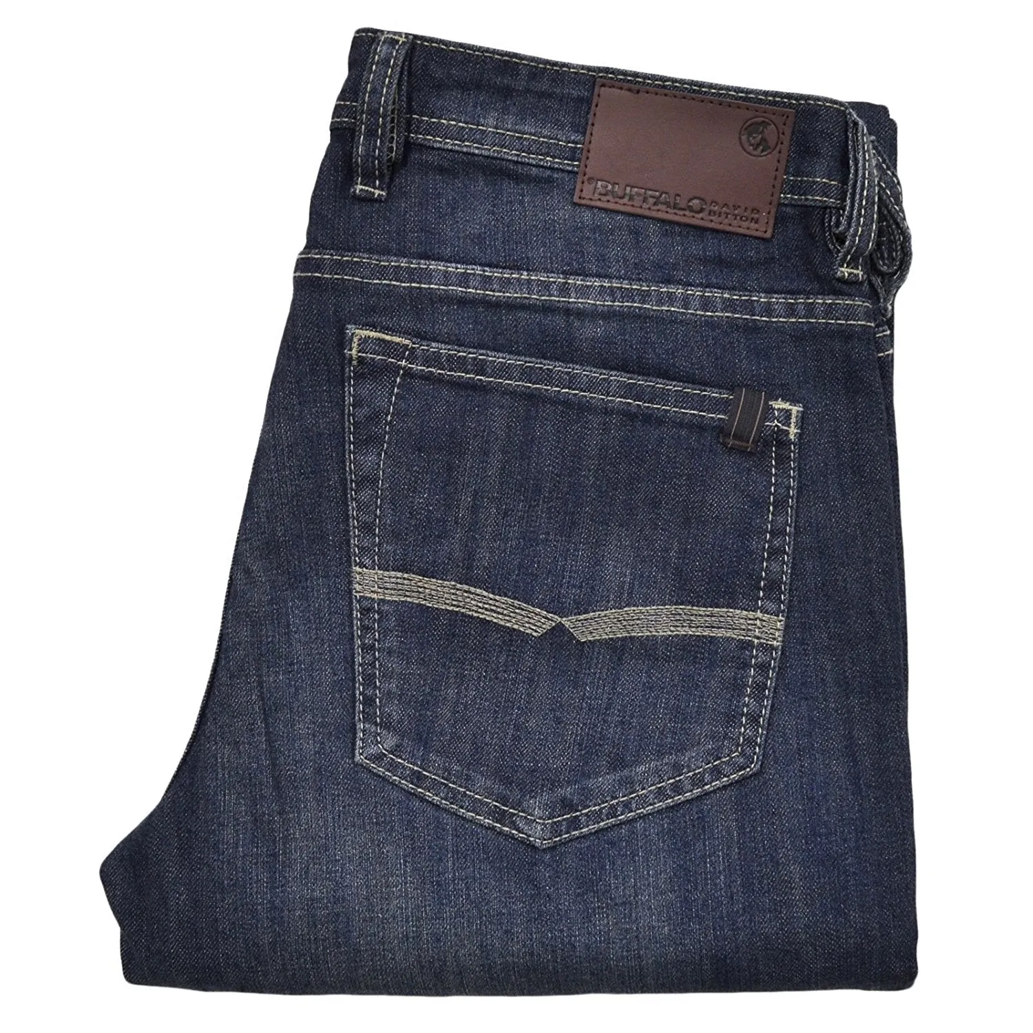 Buffalo David Bitton Mens Driven-X Basic Straight Stretch Jean