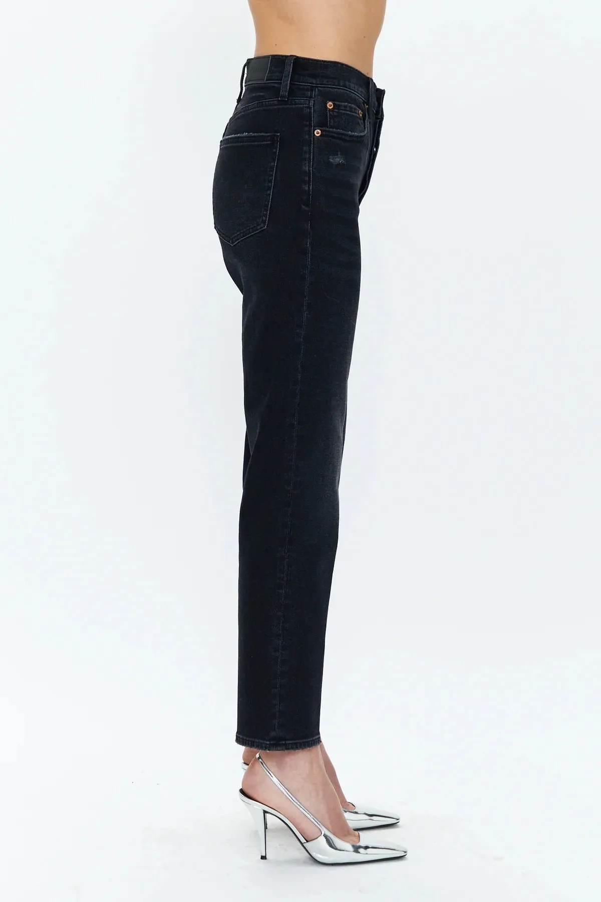 Charlie High Rise Classic Straight Ankle