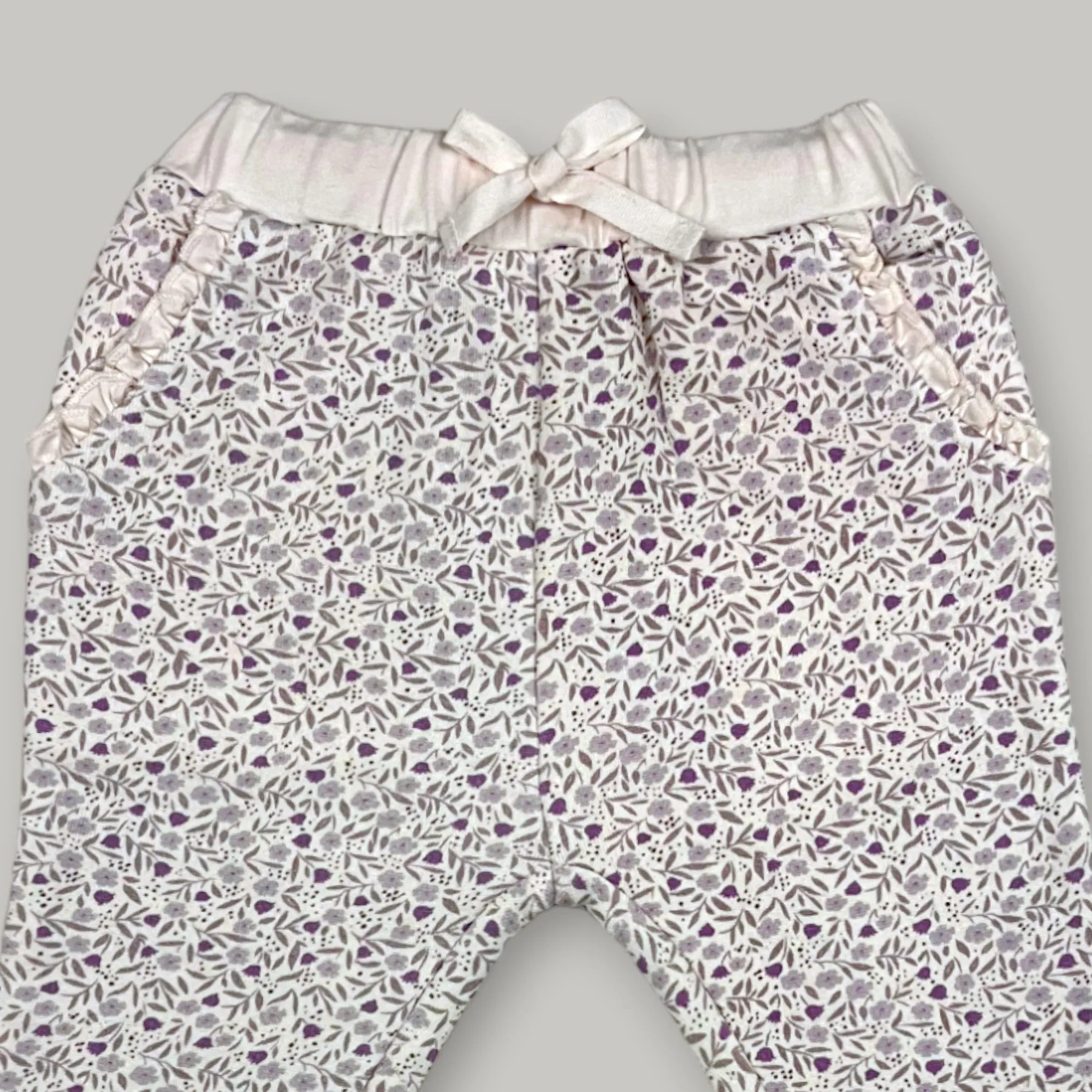 Cozy Ruffle Joggers | Garden Sage