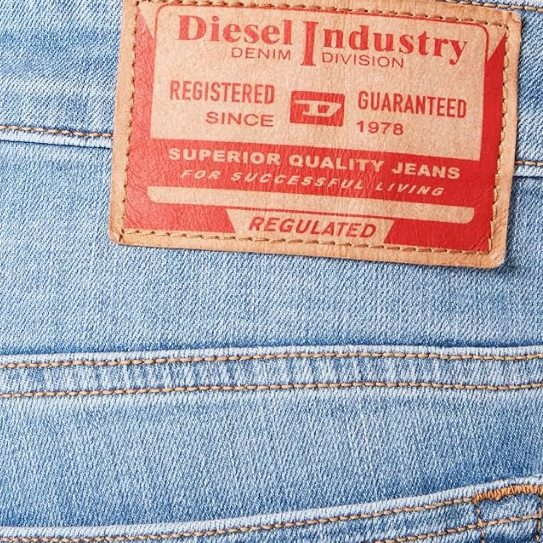 Diesel D-Yennox Tapered Fit Light Blue Jeans
