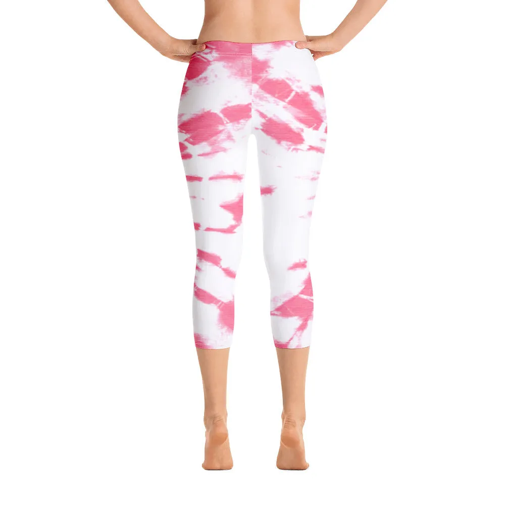 ELEVATED ESSENTIALS, THE PERFECT CAPRI PINK TIE DYE