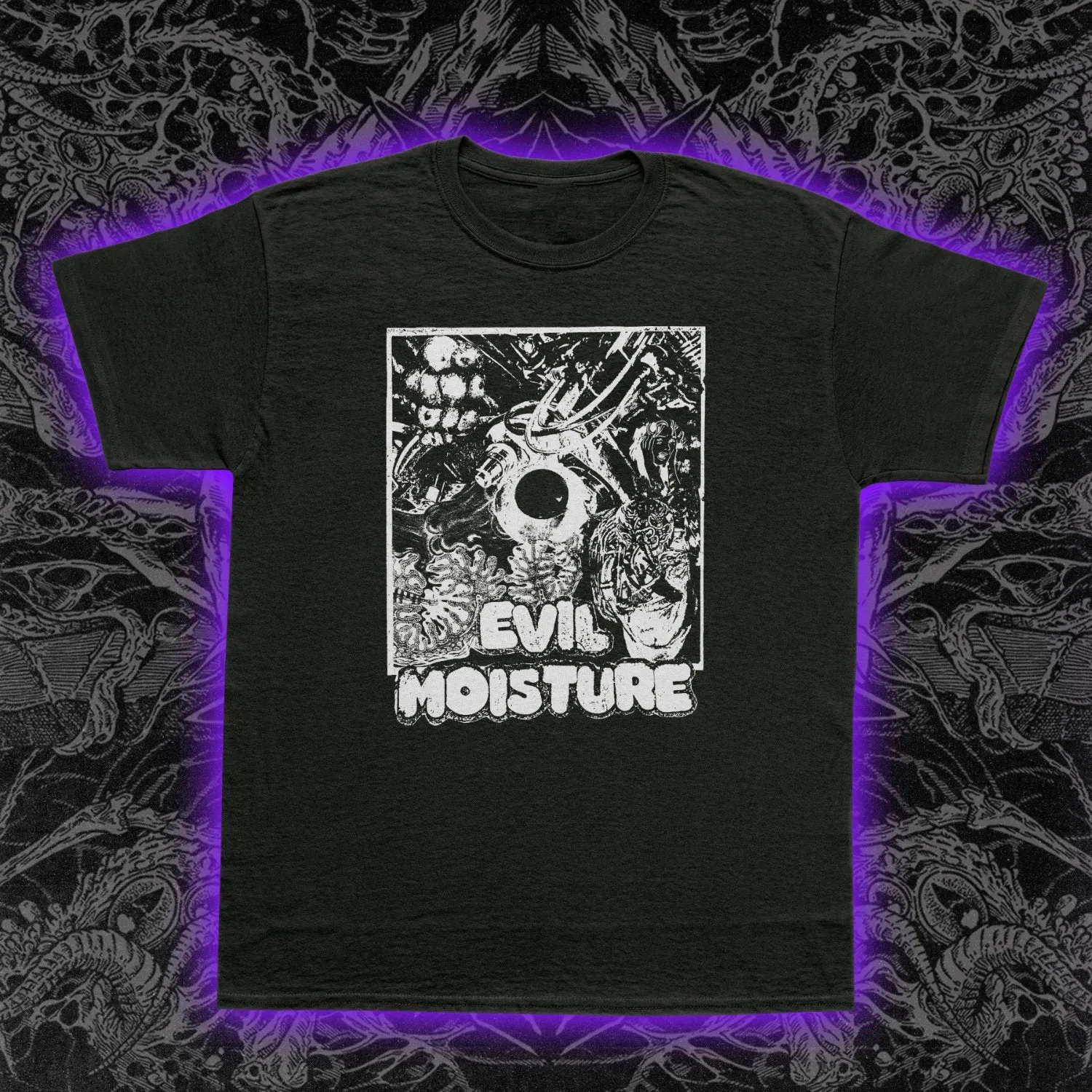 Evil Moisture Gunk Dissection Slim Fit Tee