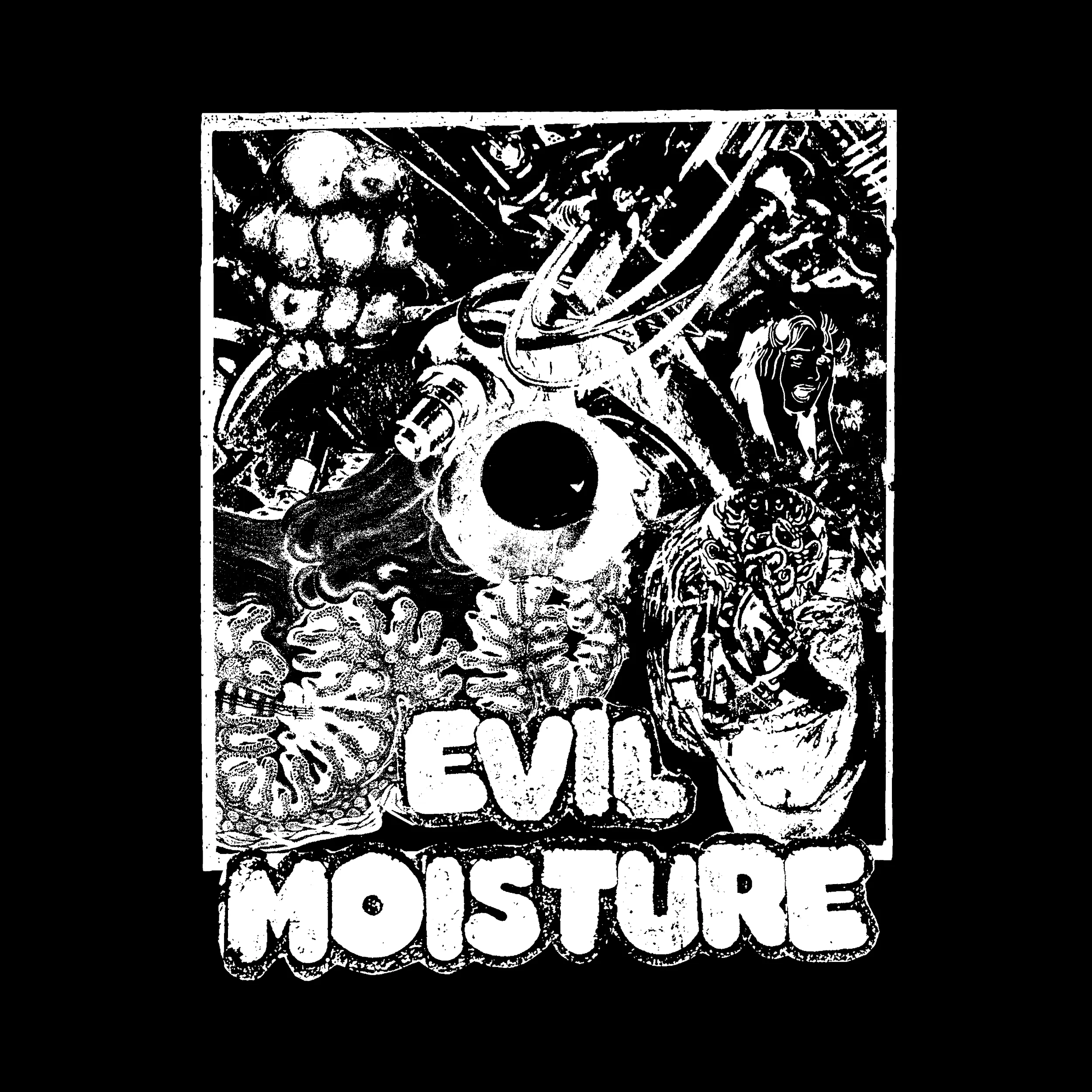 Evil Moisture Gunk Dissection Slim Fit Tee