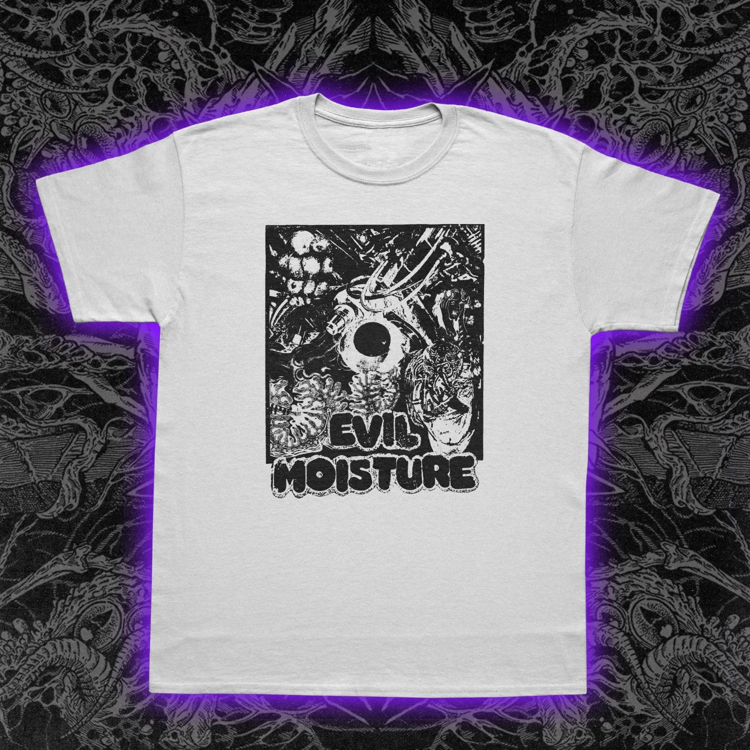 Evil Moisture Gunk Dissection Slim Fit Tee