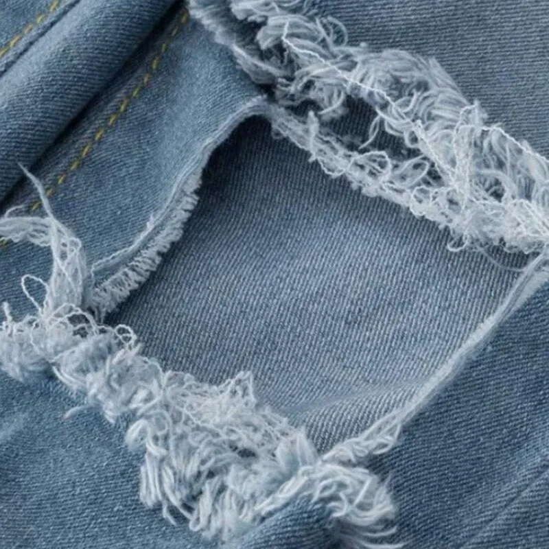 FIONA: Ripped Denim Jeans - bis 3XL