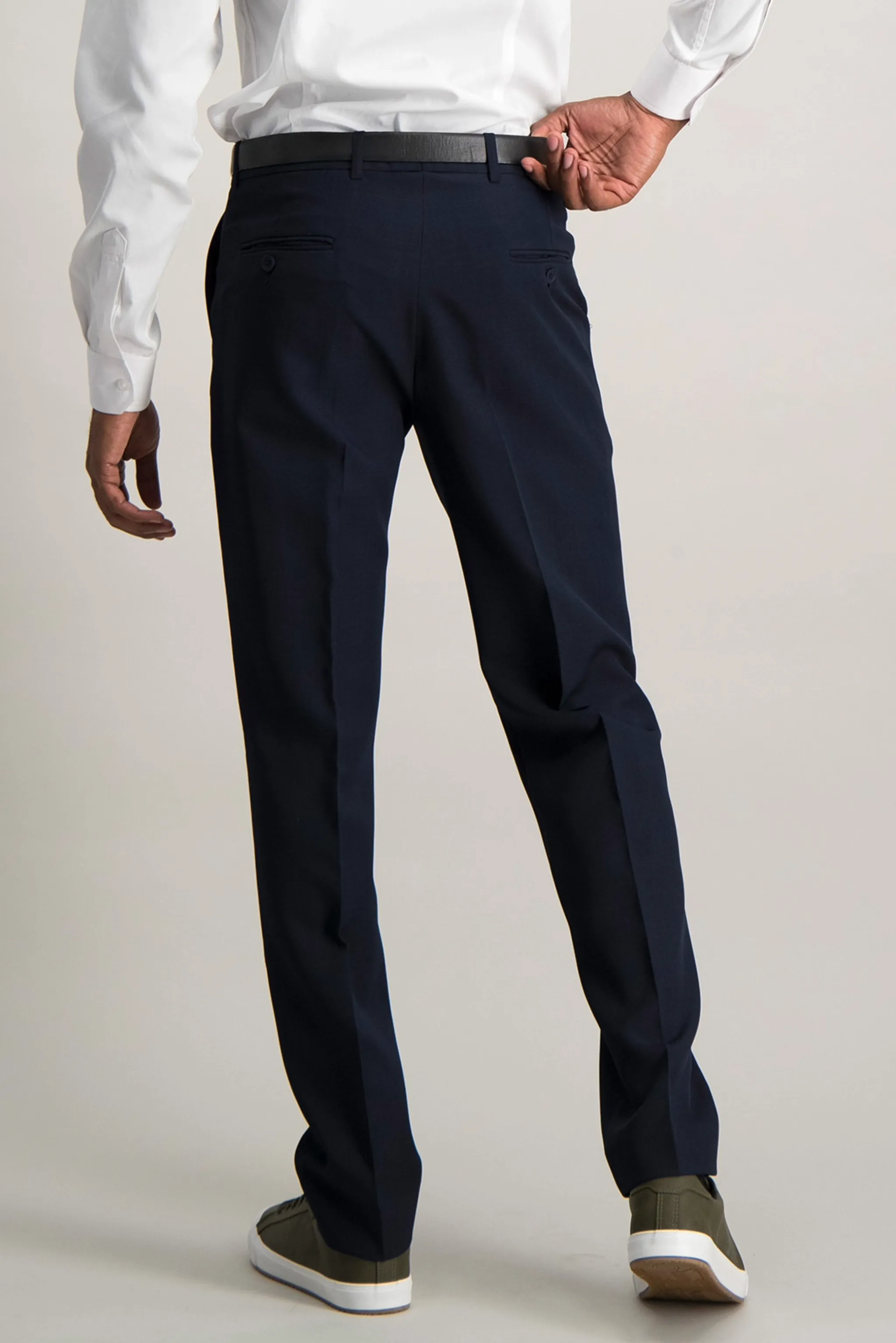 Jake regular fit trouser - navy stretch
