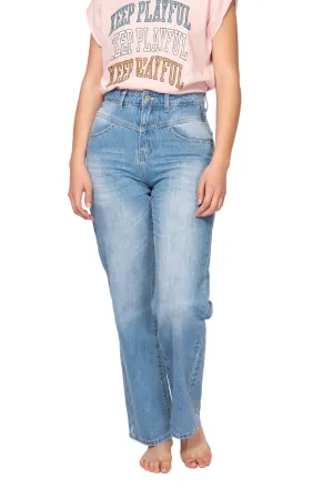 JEANS  WIDE LEG