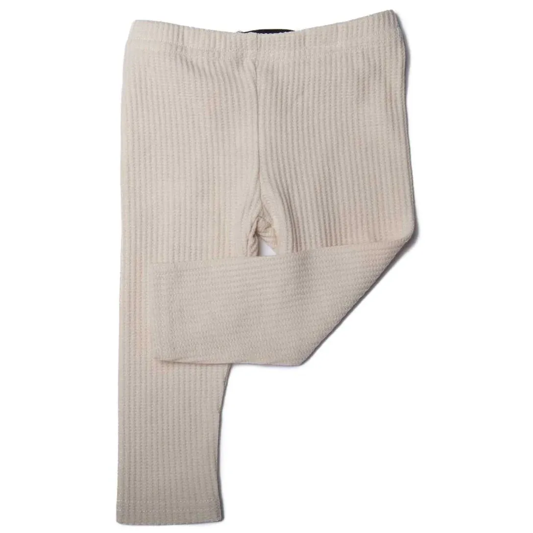 Kids Waffle Full Length Leggings