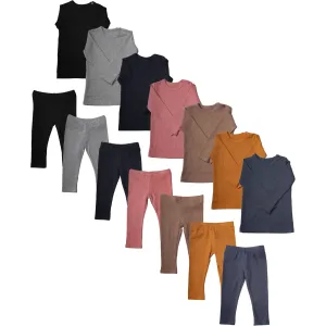 Kids Waffle Full Length Leggings