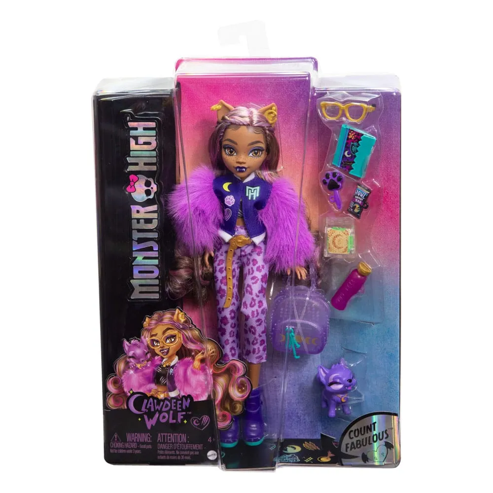 Monster High Doll Clawdeen Wolf 25 Cm