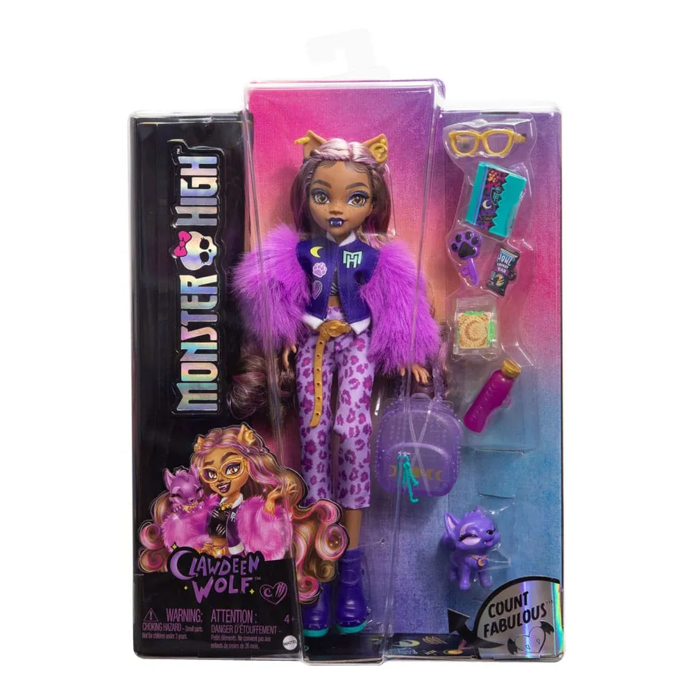 Monster High Doll Clawdeen Wolf 25 Cm