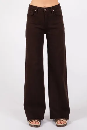 Paolo Wide Leg Jean in Espresso by Letter to Juliet