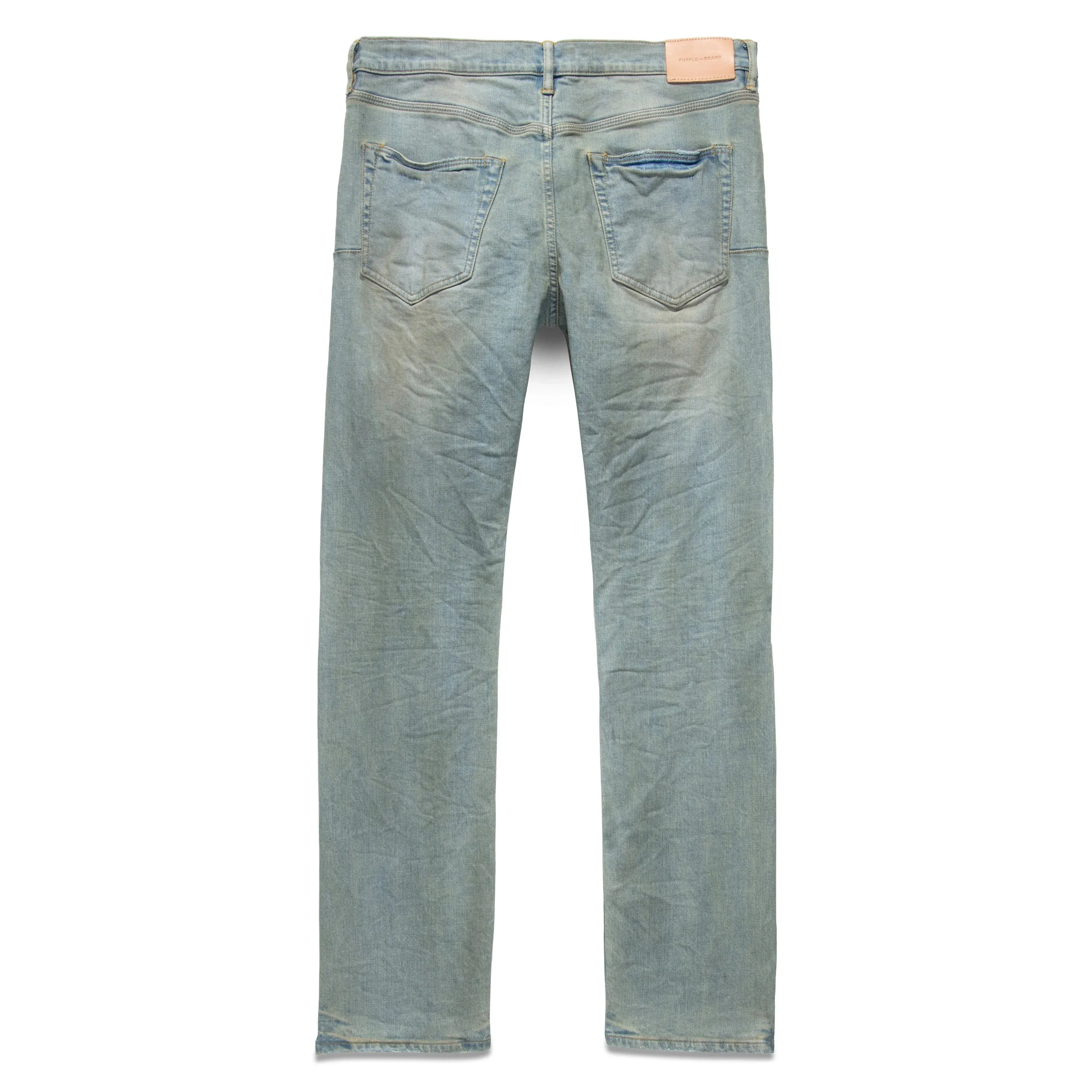 Purple Brand P005 Light Indigo Dirty Wax Jean