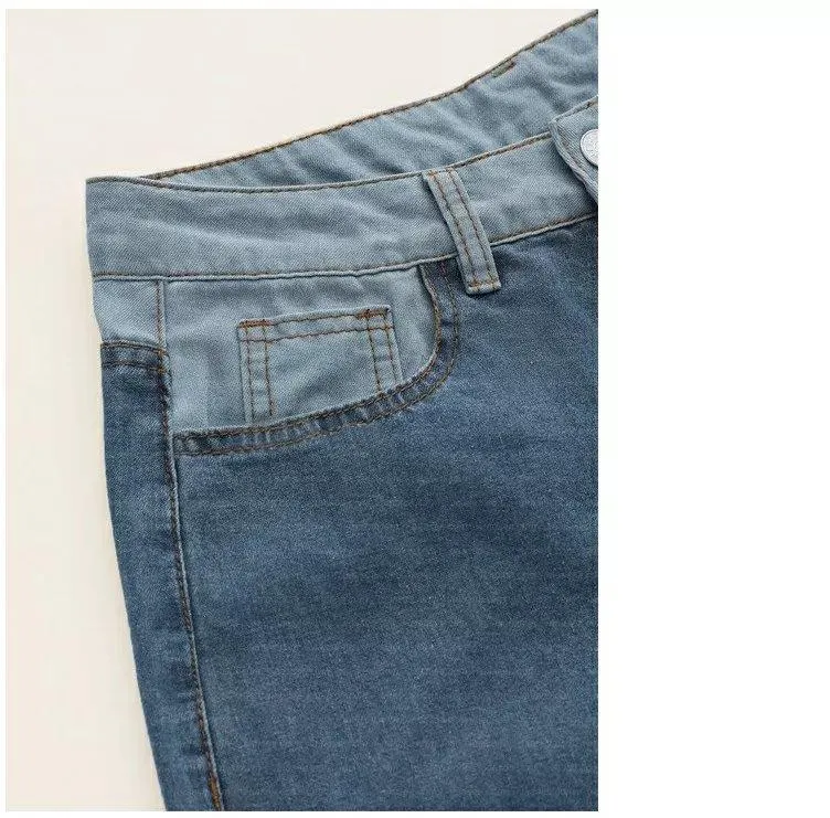 SAMIRA: Patchwork Jeans