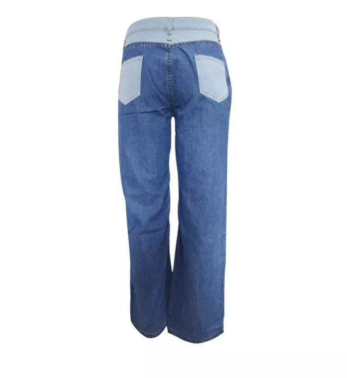 SAMIRA: Patchwork Jeans