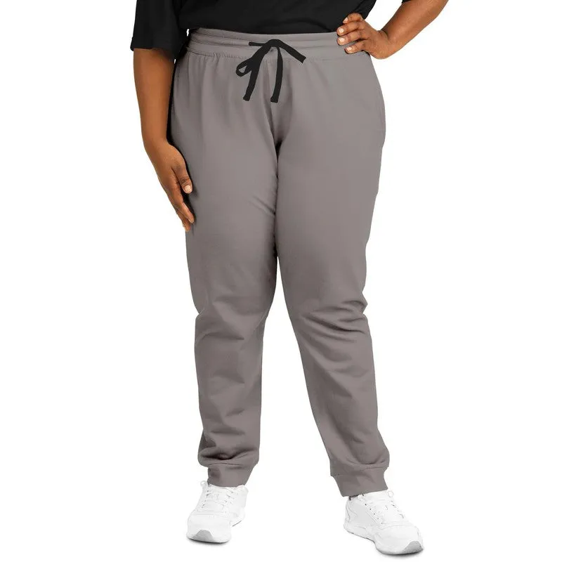 Shaded Pale Pastel Brown Joggers | Unisex | with PLUS sizes | C30M30Y30K30