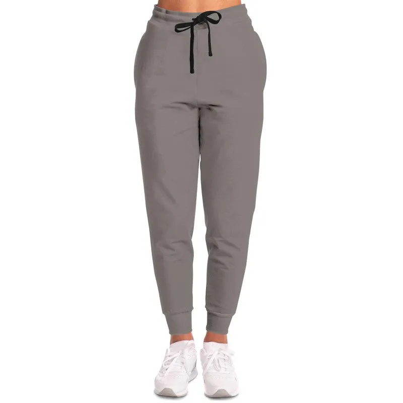 Shaded Pale Pastel Brown Joggers | Unisex | with PLUS sizes | C30M30Y30K30