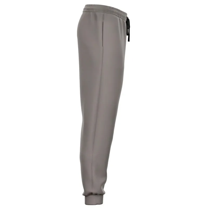 Shaded Pale Pastel Brown Joggers | Unisex | with PLUS sizes | C30M30Y30K30