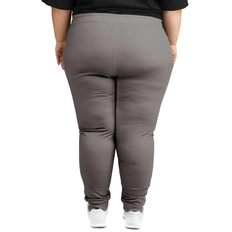 Shaded Pale Pastel Brown Joggers | Unisex | with PLUS sizes | C30M30Y30K30