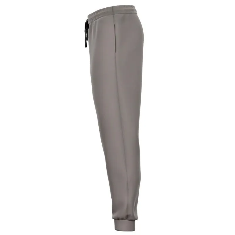Shaded Pale Pastel Brown Joggers | Unisex | with PLUS sizes | C30M30Y30K30
