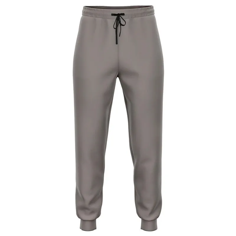 Shaded Pale Pastel Brown Joggers | Unisex | with PLUS sizes | C30M30Y30K30