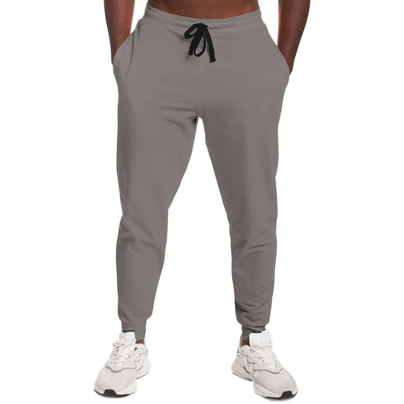 Shaded Pale Pastel Brown Joggers | Unisex | with PLUS sizes | C30M30Y30K30