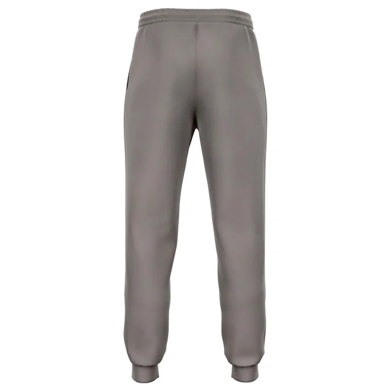 Shaded Pale Pastel Brown Joggers | Unisex | with PLUS sizes | C30M30Y30K30