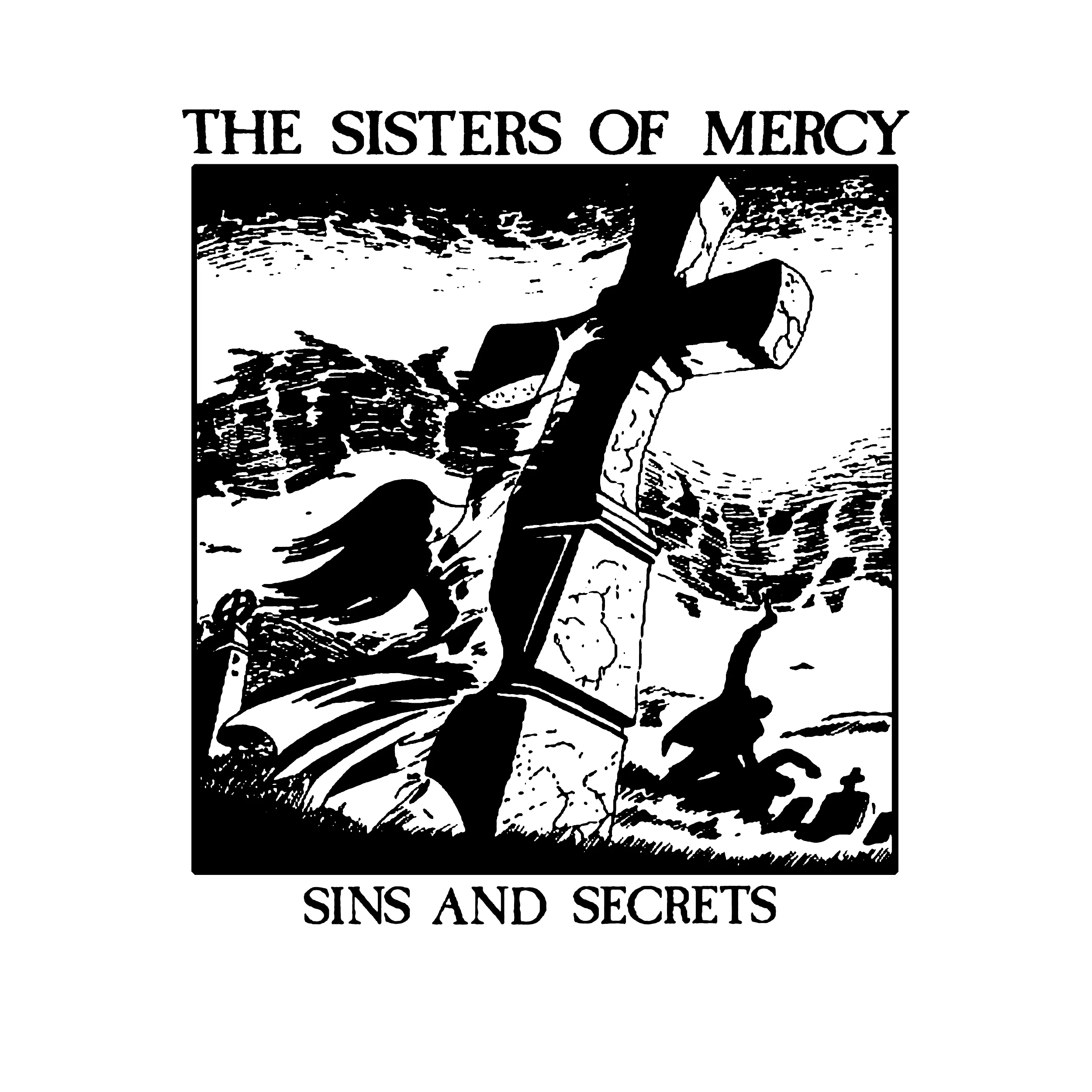 Sisters Of Mercy Sins And Secrets Slim Fit Tee