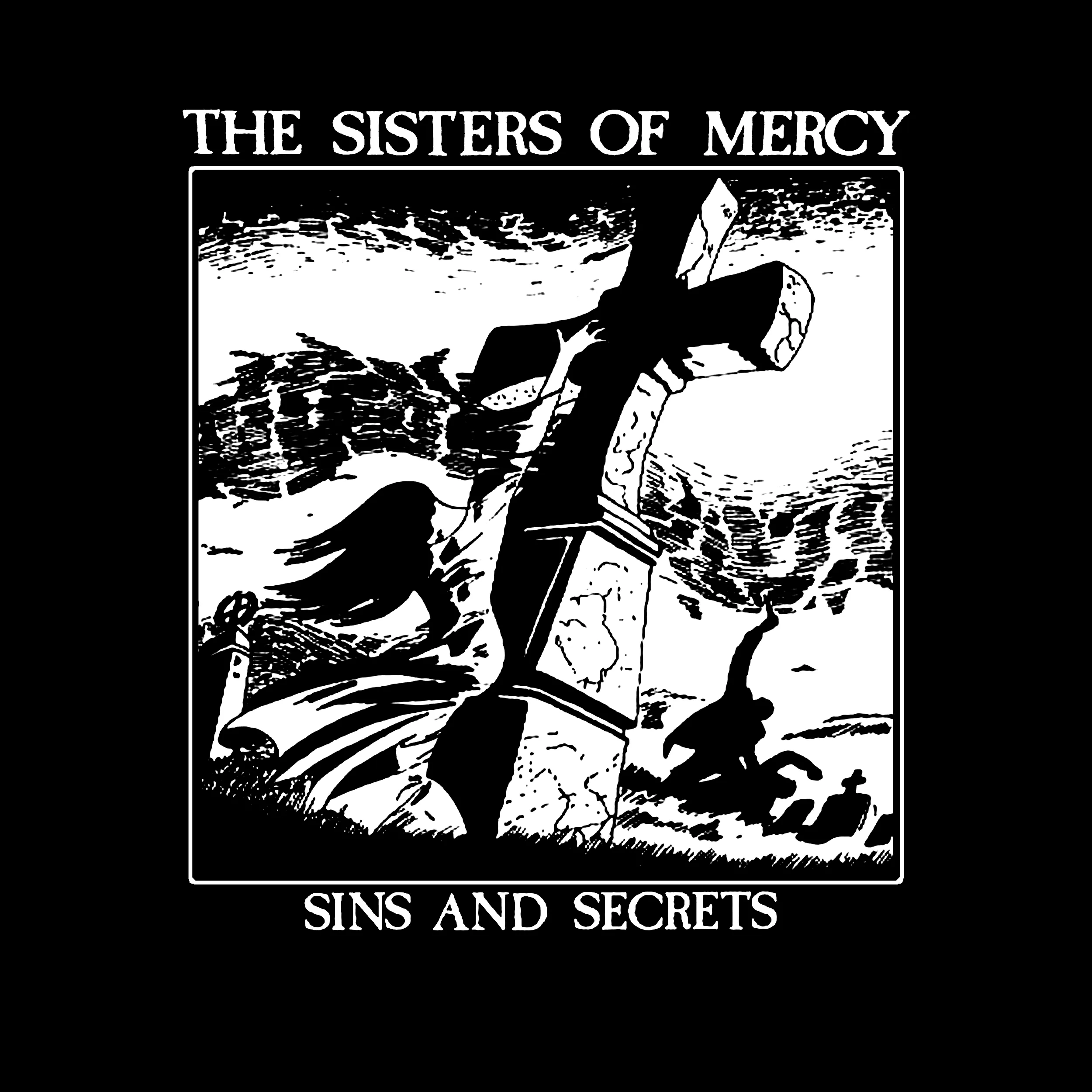 Sisters Of Mercy Sins And Secrets Slim Fit Tee