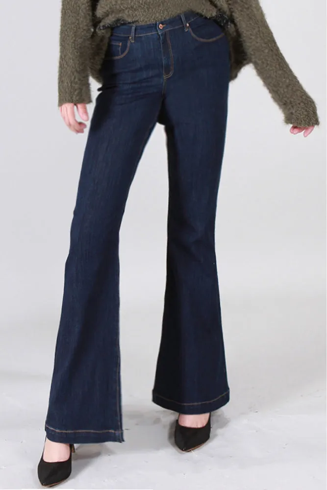 Special A Basic High Rise Flare Jeans
