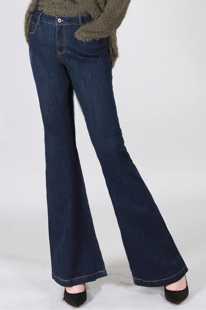 Special A Basic High Rise Flare Jeans