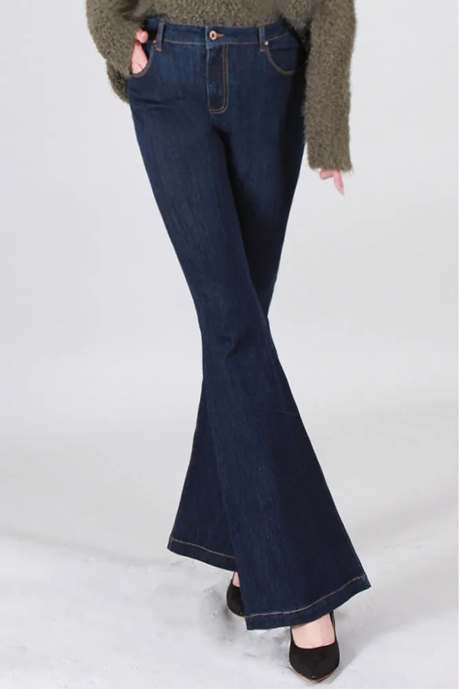 Special A Basic High Rise Flare Jeans