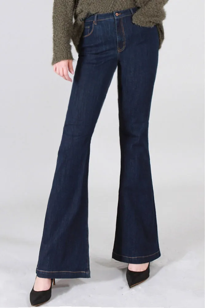 Special A Basic High Rise Flare Jeans