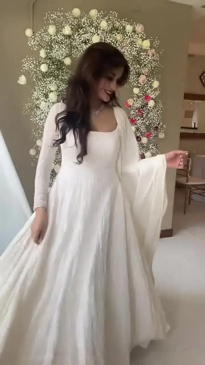 White Chikankari Kurta Palazzo Set With Embroidery Work and Dupatta