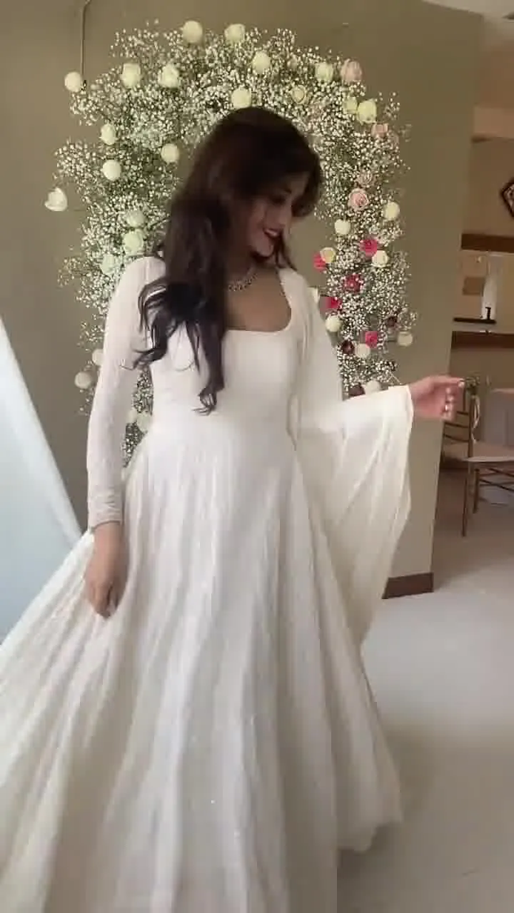 White Chikankari Kurta Palazzo Set With Embroidery Work and Dupatta