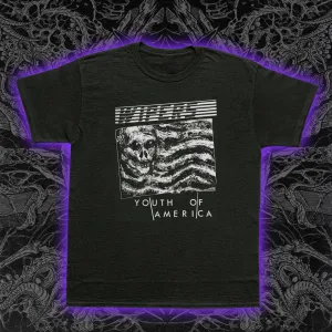 Wipers Youth Of America And Flag Slim Fit Tee